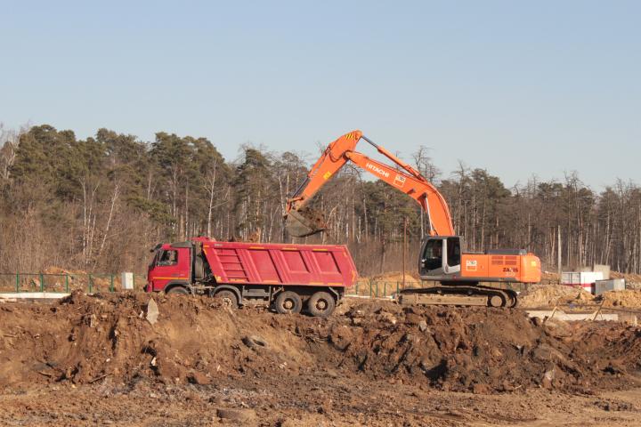 Компания Техоптимум-земляные работы.
Гусеничный экскаватор Hitachi ZX 330 компании Техоптимум.